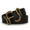 Striking Snake Shape Pin Buckle Belt (105cm)