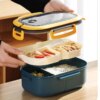 Eco-Friendly Double Layered Lunch Box