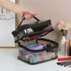 Clear Double Cosmetic Bag