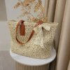 Casual Hollow-Out Woven Beach Bag