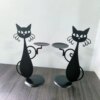 Vintage Cat Candlestick Holder