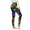 Love Print High-Waist Leggings