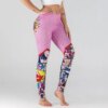 Women's Dot Cartoon Yoga Leggings