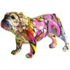 Eye-Catching French Bulldog Statue - Colorful Resin Decor