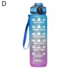 Gradient Color Sports Camping Bottle, 1000ML