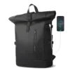 Waterproof Rolltop Backpack w/ USB Charging & Laptop Sleeve - HALFAVE