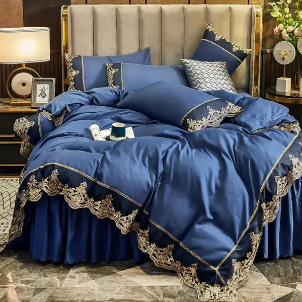 Luxury King Queen Duvet & Sheet Set - Image 2