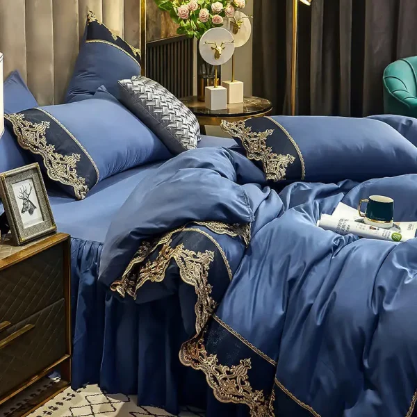Luxury King Queen Duvet & Sheet Set - Image 3