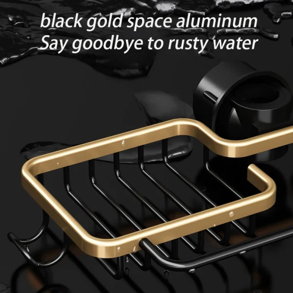 Sink Aluminum Sponge Drain Rack - Image 4