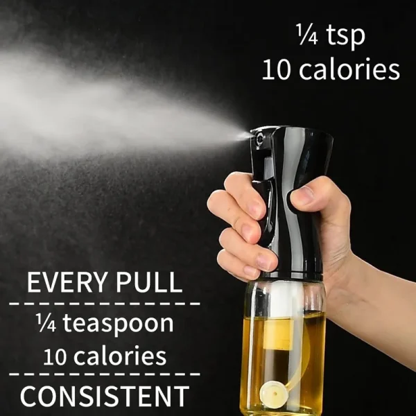 Kitchen Edible Oil Spray Bottle, 200/300/500 ML - Image 4