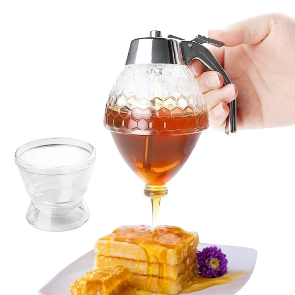 Bee Drip Honey Dispenser Juice Syrup Cup