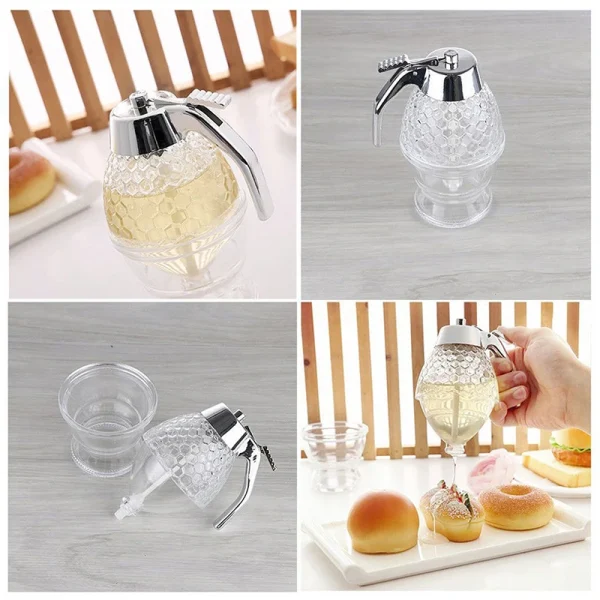 Bee Drip Honey Dispenser Juice Syrup Cup - Image 6