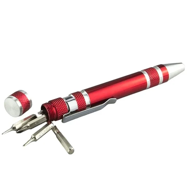 8-In-1 Pocket Mini Screwdriver - 11cm - Image 4