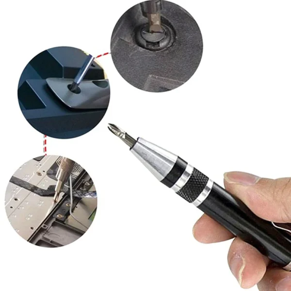 8-In-1 Pocket Mini Screwdriver - 11cm - Image 5