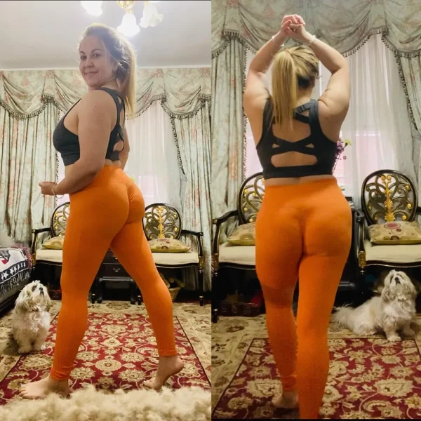 High Waist Scrunch Butt Lift Fitness Pants - Image 2