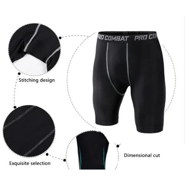 Men's Compression Running Shorts - Image 2