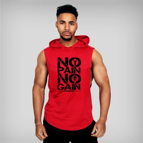 Men's 'Pain-Gain' Workout Tank Top - Image 6