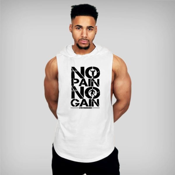 Men's 'Pain-Gain' Workout Tank Top - Image 7