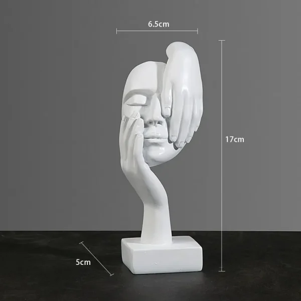 Luxury Nordic Face Figurines & Art Ornaments - Image 4