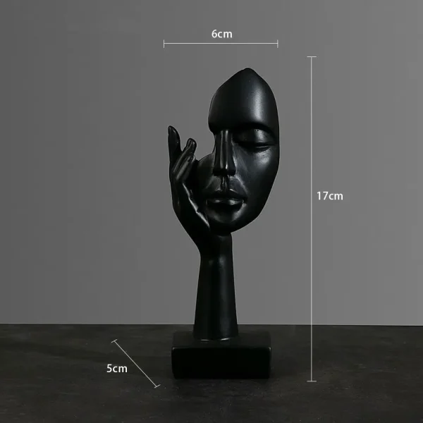 Luxury Nordic Face Figurines & Art Ornaments - Image 5