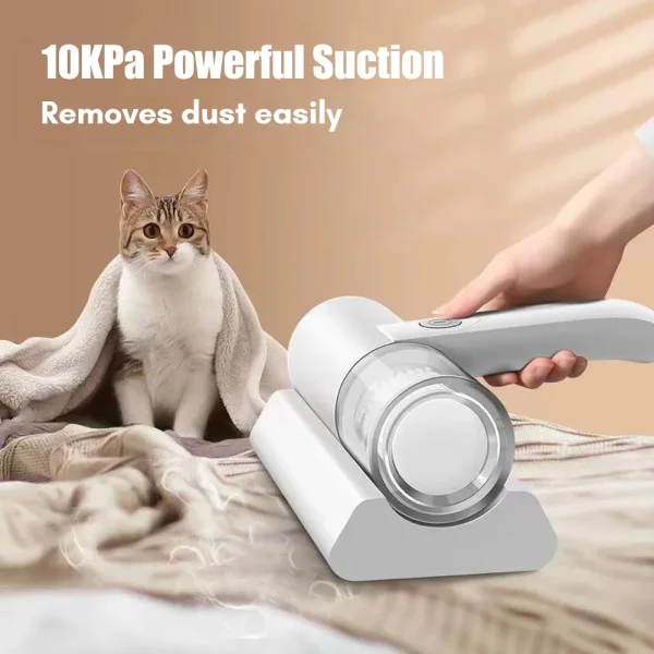 UV Vacuum Cleaner with 10KPa Suction for Mattresses and Sofas - Image 3