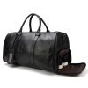 Leather Men’s Overnight Bag – Vintage Weekender - Image 4
