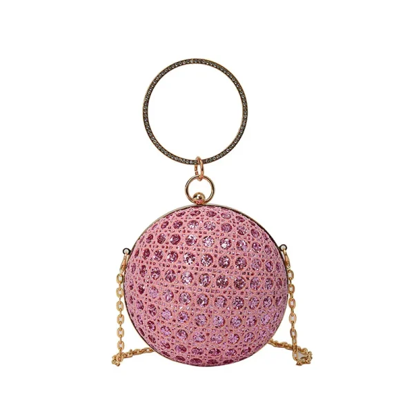 Small Sparkly Round Diamonds Bag - Image 3