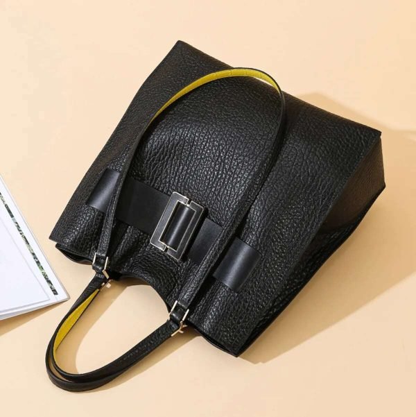 Premium Soft Leather Shoulder Bag - Image 2