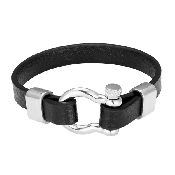 Horseshoe Buckle stainless Bracelet