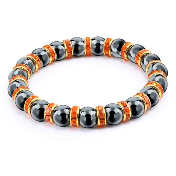 Natural Hematite Beaded Bracelet - Image 7