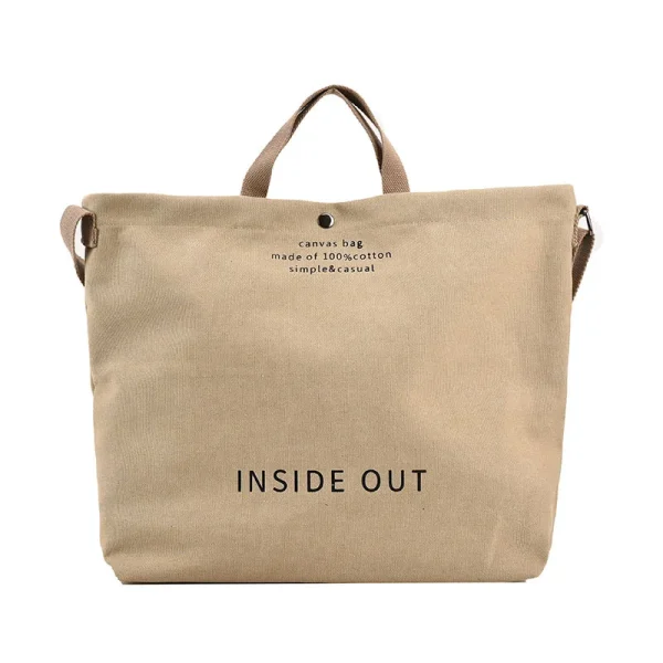 Stylish and Durable Canvas Tote Bag - Image 2