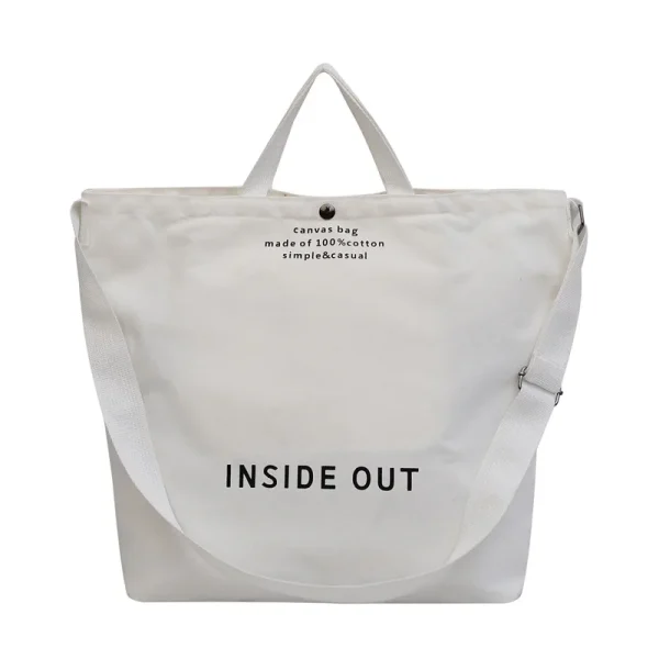 Stylish and Durable Canvas Tote Bag - Image 8