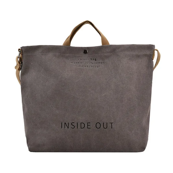 Stylish and Durable Canvas Tote Bag - Image 4