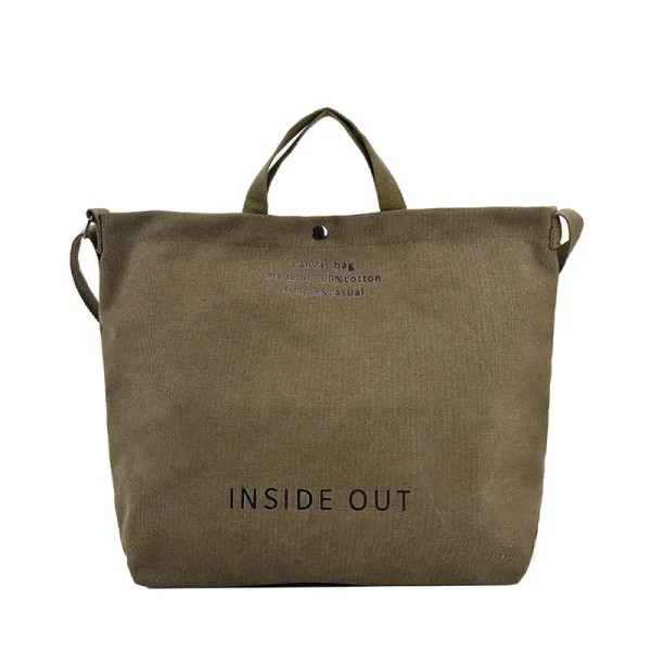 Stylish and Durable Canvas Tote Bag - Image 9