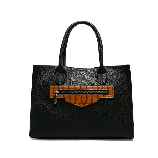 Chic Vintage Soft PU Leather Tote