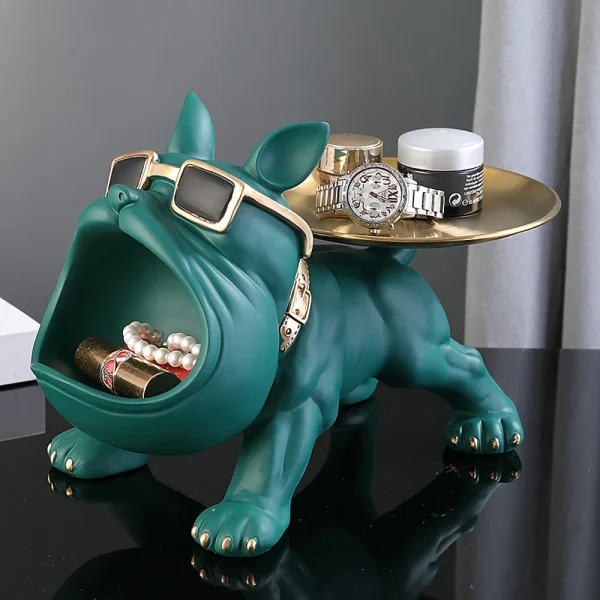 Adorable French Bulldog Figurine - Eco-Friendly Resin Home Decor - Image 6