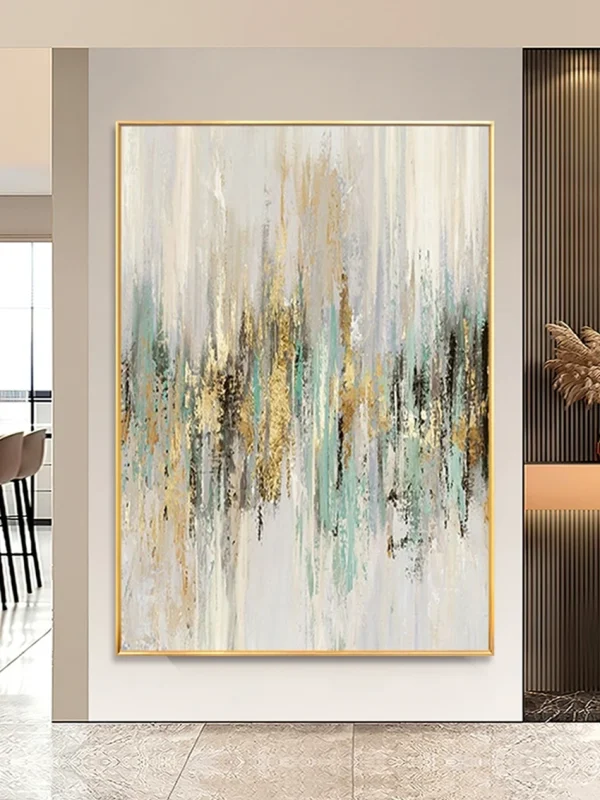 Handpainted Abstract Acrylic Wall Canvas - Image 5