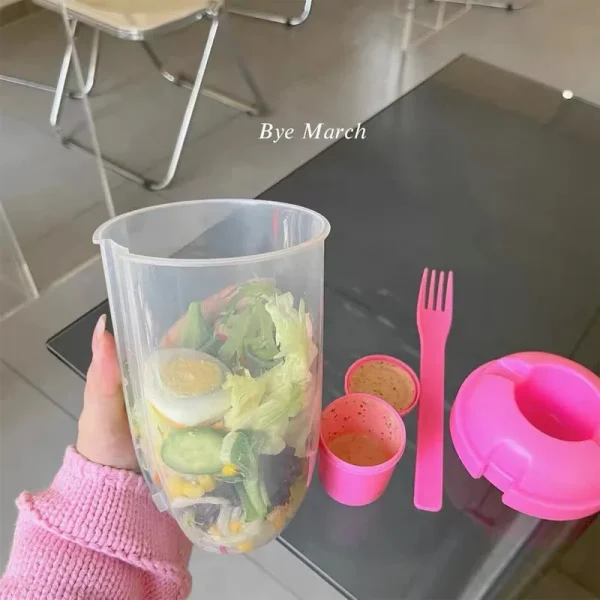 To-Go Bottle Salad Lunch Container - Image 5