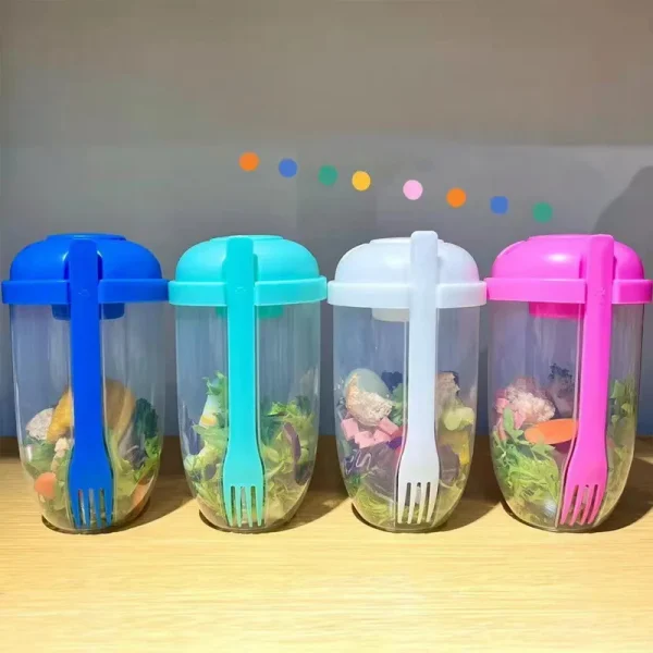 To-Go Bottle Salad Lunch Container - Image 3