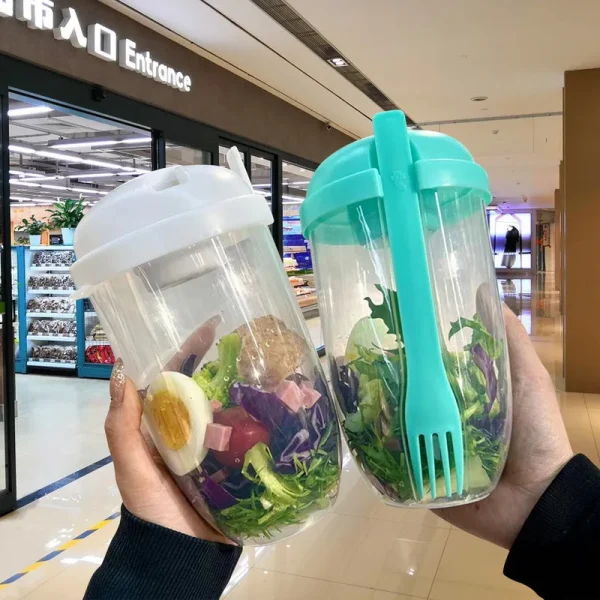 To-Go Bottle Salad Lunch Container - Image 2