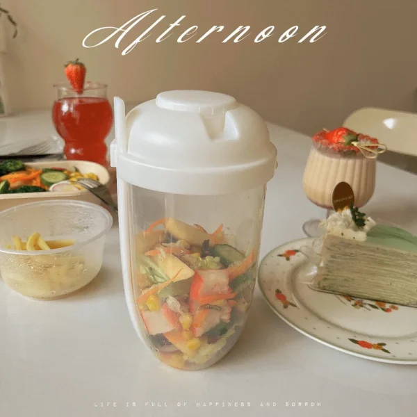 To-Go Bottle Salad Lunch Container - Image 6