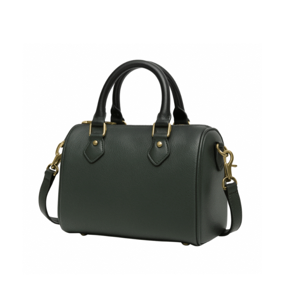 Handmade Boston Leather Shoulder Bag