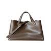 Vintage Cowhide Canvas Tote – Large Shoulder Bag - Image 2